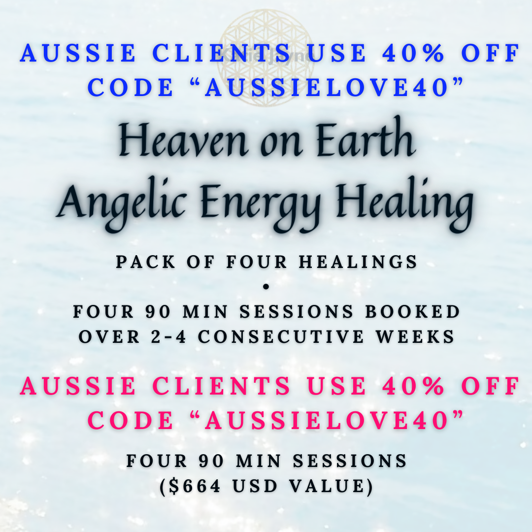 Value 4 Pack • Distance Healing Sessions • 6 total hours of Angelic Healing