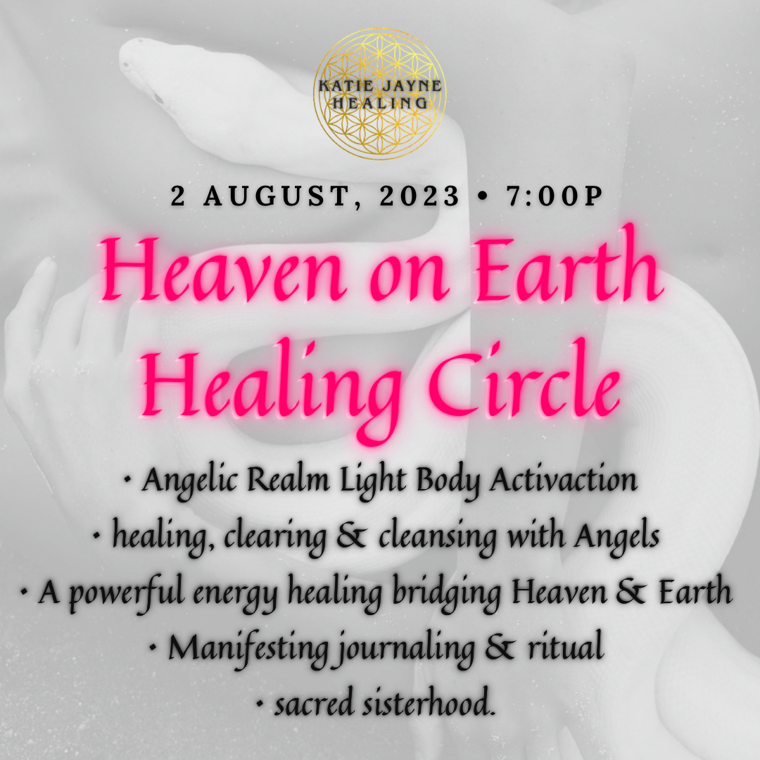 Heaven on Earth Healing Circle with The Angelic Realm & The Earth Mother •• with Aquarian Blue Moon energies••