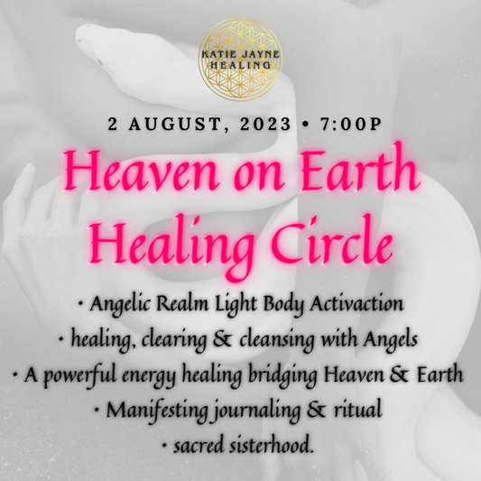 Heaven on Earth Healing Circle with The Angelic Realm & The Earth Mother •• with Aquarian Blue Moon energies••