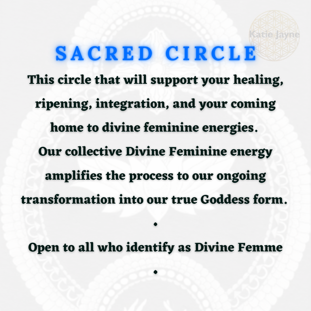 Goddess Activation Circle for Healing & Manifesting