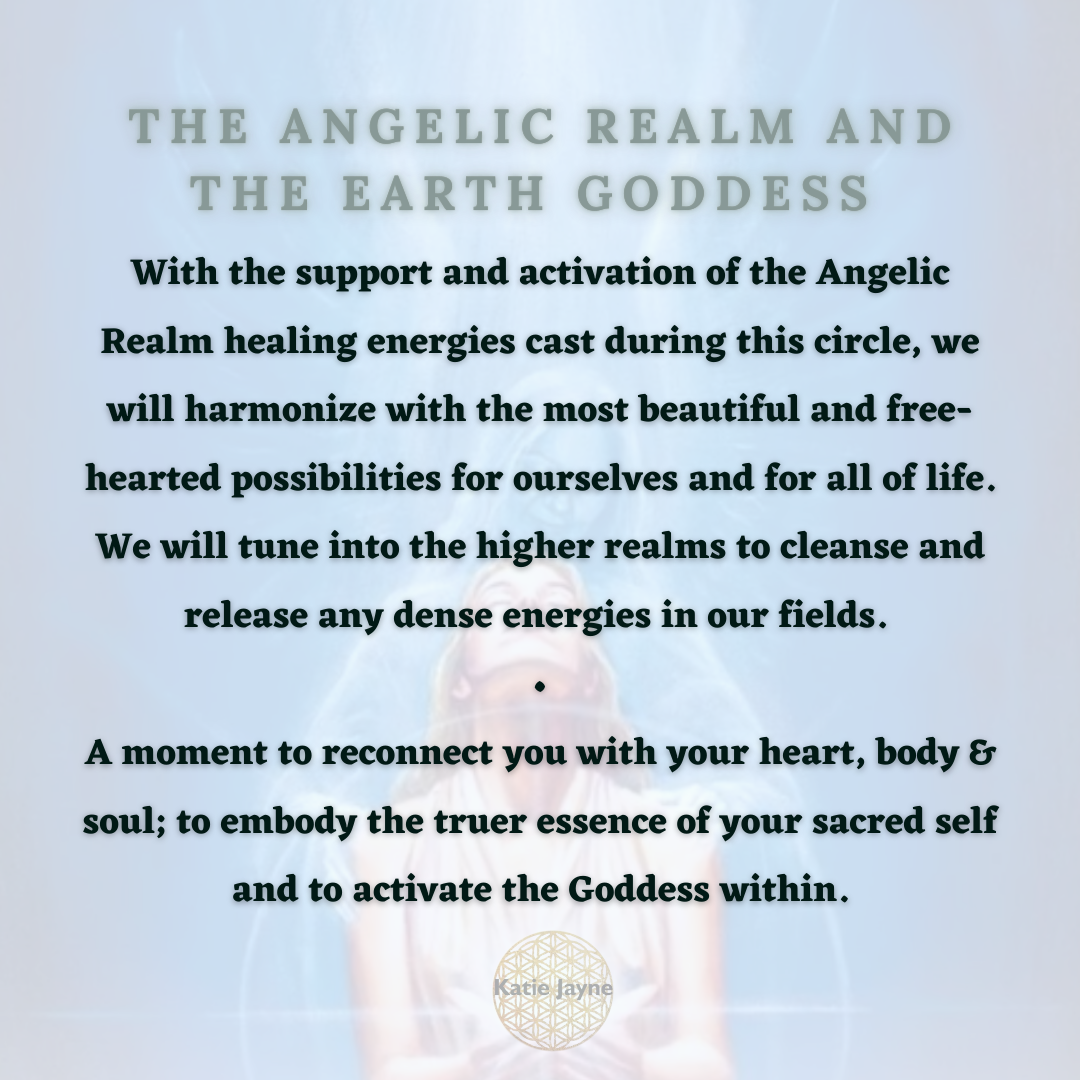 TUESDAY 20 December • Goddess Activation Circle