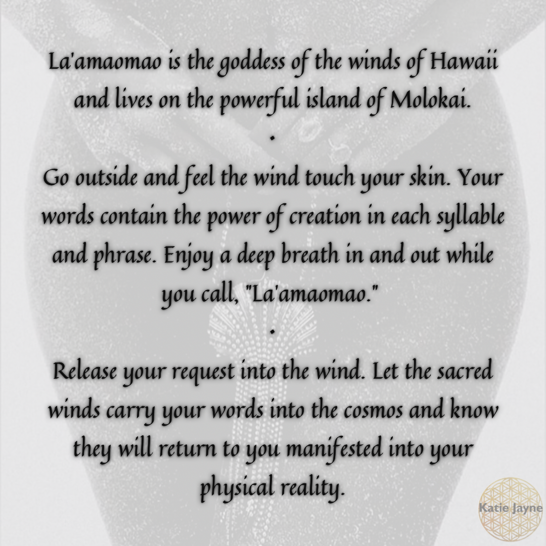 Healing Circle with Hawaiian Goddess of the Wind, La’amaomao & Angels