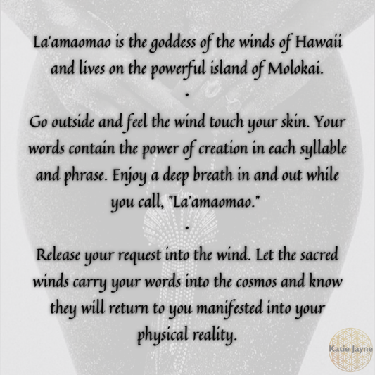 Healing Circle with Hawaiian Goddess of the Wind, La’amaomao & Angels